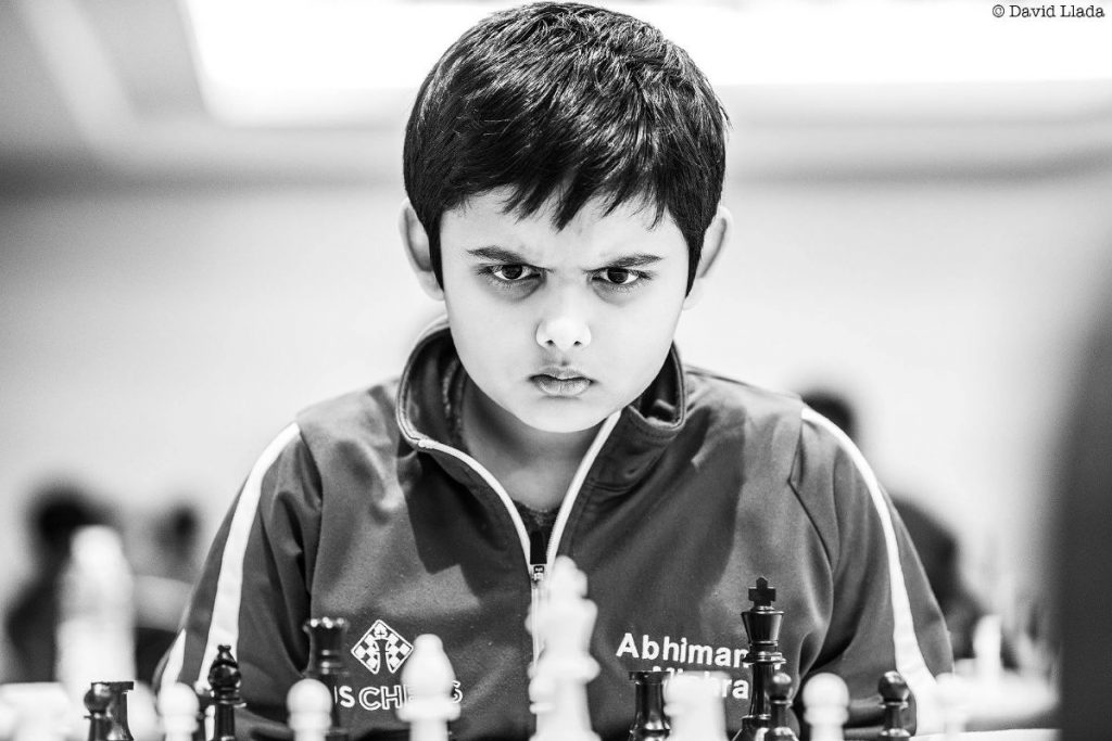 Ahbimanyu Mishra, world's youngest ever grandmaster