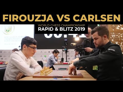 Magnus Carlsen plays against Alireza Firouzja