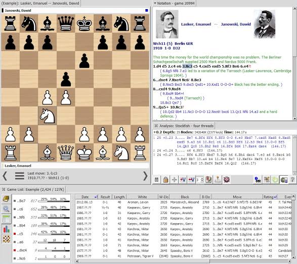 Analyze your chess games