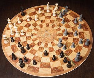 Three player chess