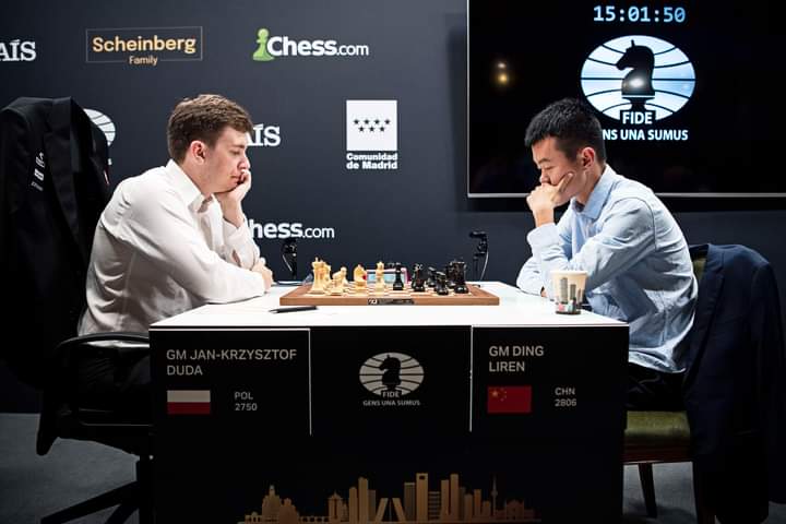 Duda Vs Ding: Round 2 of the FIDE Candidates Tournament 2022
