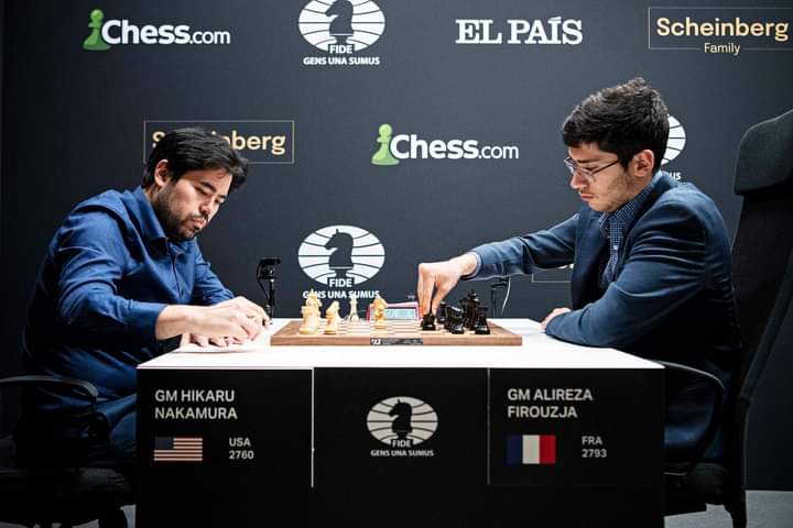 Nakamura vs Firouzja in Round 10 Of The FIDE Candidates Tournament 2022