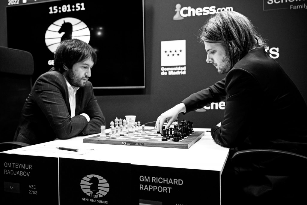 Round 6 of the FIDE Candidates Tournament 2022: Radjabov Vs Rapport