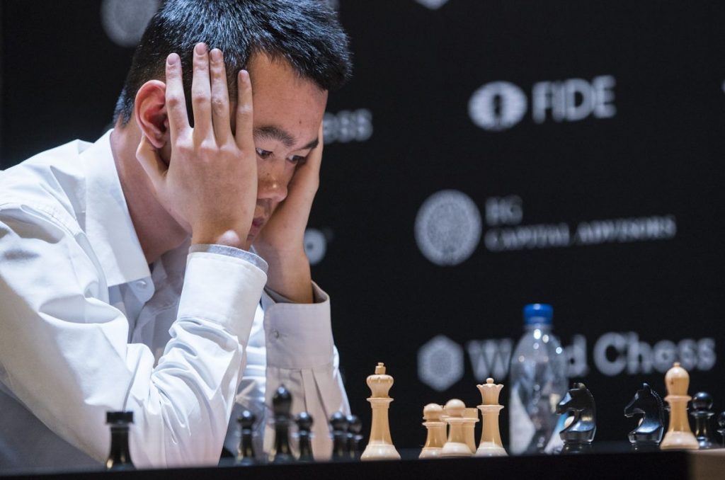 Round 1 of The FIDE Candidates Tournament 2022: DING LIREN vs IAN NEPOMNIACHTCHI