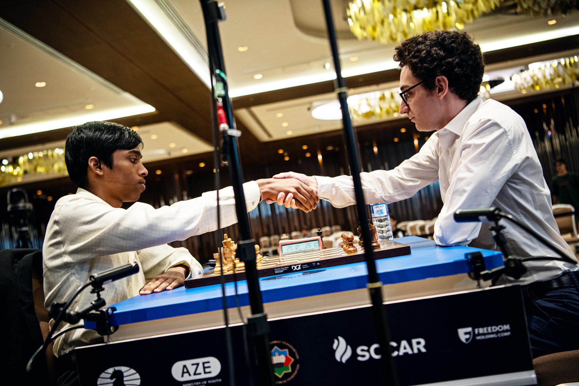 Prag agrees to a draw with Caruana