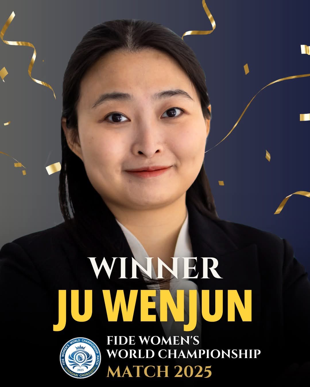 Ju Wenjun Dominantly Wins The 2025 FIDE World Women's Chess Championship! 9 AD 4nXfP5gOoFGYQXvsjpxcOZpzz6Isrupeo0BfVtftwQLjJL1CE2RtsD qXFrlS14FovK